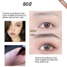 3/1 Pcs Liquid Wenkbrauw Tattoo Potlood 0.01Mm Ultra Dunne Kop Waterdichte Wenkbrauw Pen Zweet-Proof Gemakkelijk Om Kleur eye Cosmetische Make-Up - 04