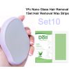 New Nano Glass Physical Hair Removal Painless Safe Epilator Easy Cleaning Reusable Body Beauty Glass Epilation Tool Kit - Set10 Nano Glass