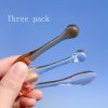 1/2/3pcs Eye Cream Applicator Eye Massager Makeup Scoop Face Mask Spoon Face Massage Applicator Tool For Eye Massage Reduce Puffiness - Three Pack