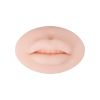 Realistic 3D Microblading Silicone Lips Tattoo Practice Skins for Permanent Makeup Tattooing - Soft and Durable - Light -colored