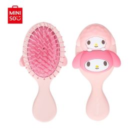 Miniso Cinnamoroll Kuromi Air Cushion Massage Comb - Cute Sanrio Girl's Hair Accessory - Melody