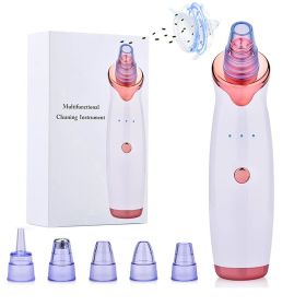 Rejuvenate Your Skin - Blackhead Remover Vacuum - Facial Pore Vacuum Extractor Electric Pore Cleaner - White