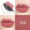 Lazy Lipstick Matte Lazy Lipstick Beauty Waterproof Long-Lasting Lip Liquid Lipstick Lip Gloss Makeup Lipstick Moisturizing Lip Gloss Pack - #2