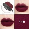 Lazy Lipstick Matte Lazy Lipstick Beauty Waterproof Long-Lasting Lip Liquid Lipstick Lip Gloss Makeup Lipstick Moisturizing Lip Gloss Pack - #11