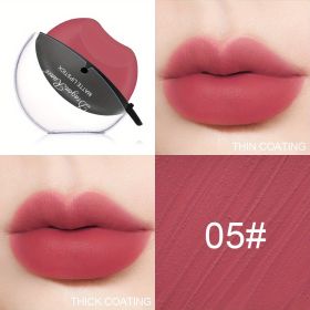 Lazy Lipstick Matte Lazy Lipstick Beauty Waterproof Long-Lasting Lip Liquid Lipstick Lip Gloss Makeup Lipstick Moisturizing Lip Gloss Pack - #5