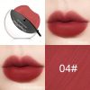 Lazy Lipstick Matte Lazy Lipstick Beauty Waterproof Long-Lasting Lip Liquid Lipstick Lip Gloss Makeup Lipstick Moisturizing Lip Gloss Pack - #4