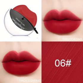 Lazy Lipstick Matte Lazy Lipstick Beauty Waterproof Long-Lasting Lip Liquid Lipstick Lip Gloss Makeup Lipstick Moisturizing Lip Gloss Pack - #6