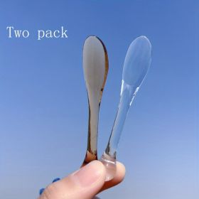 1/2/3pcs Eye Cream Applicator Eye Massager Makeup Scoop Face Mask Spoon Face Massage Applicator Tool For Eye Massage Reduce Puffiness - Two Pcs