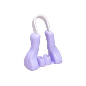 Magic Nose Shaper Clip Nose Lifting Shaper Shaping Bridge Nose Straightener Silicone Nose Slimmer No Painful Hurt Beauty Tools - Purple - 1 Pcs