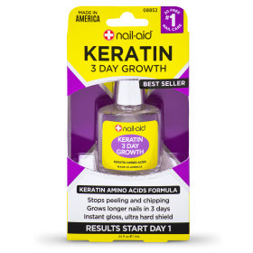 Nail-Aid 3 Day Growth Keratin Amino Acids Formula - NAIL-AID