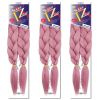 Super X TZ BRAID (3-Pack) - PSHOTPINK