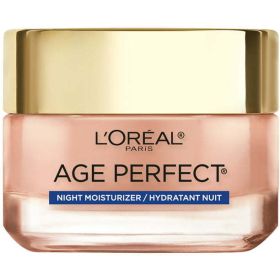 L'Oreal Paris Age Perfect Rosy Tone Night Moisturizer, 1.7 fl oz - L'Oreal Paris