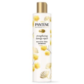 Pantene Sulfate Free Shampoo;  Damage Repair Shampoo with Castor Oil;  9.6 oz - Pantene