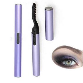 Lovely Lash Portable Heated Eyelash Curler For Instant Curvy lashes - Silver