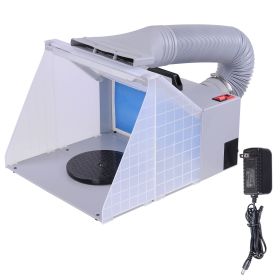 PORTABLE SPRAY PAINTING VENTILATION HOOD - white