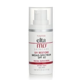 ELTAMD - UV Restore Physical Facial Sunscreen SPF 40 - Tinted (Miniature) 2641 14g/0.5oz - As Picture