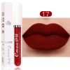 18 Color Optional Matte Velvet Lipstick Vivid Colour Non-Stick Cup Long Lasting Lip Glosses for Women Girl SK88 - 18 - China