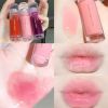 1/3Pcs Transparent Lip Gloss Crystal Jelly Mirror Liquid Lipstick Glitter Clear Moisturize Lip Tint Cosmetic For Lip Makeup Base - SetC