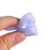 Magic Nose Shaper Clip Nose Lifting Shaper Shaping Bridge Nose Straightener Silicone Nose Slimmer No Painful Hurt Beauty Tools - Purple - 2Pcs