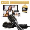 3-in-1 Hair Dryer Styler & Volumizer Brush - Salon-quality results in one tool! - black