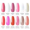 Limegirl 15ml Poly Nail Gel Glitter Building Nail Gel For Manicure Nail Art Design Luminous Poly nails gels Extension Nail Gel For Nail - ZH239-09