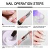 Nail Acrylic Powder and Liquid Monomer Nails Art Decoration For Manicure Set Kit Crystal Nail Glitter 3D Nail Tips Carving Tools - ZH345-4