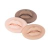 Realistic 3D Microblading Silicone Lips Tattoo Practice Skins for Permanent Makeup Tattooing - Soft and Durable - White