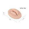 Realistic 3D Microblading Silicone Lips Tattoo Practice Skins for Permanent Makeup Tattooing - Soft and Durable - White