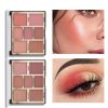 Highlighter Blush Palette Contour and Highlight Blush Palette Matte Blush Powder Face Cosmetics Blusher Light Face Blush Palette 1PCS - N1