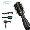 3-in-1 Hair Dryer Styler & Volumizer Brush - Salon-quality results in one tool! - black