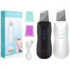 Ultrasonic Facial Cleansing Brush - Deep Cleansing and Blackhead Removal with Vibration Massage - White