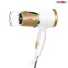 Hair Blow Dryer Lightweight Conditioner Cord Keeper Hair Dryer Ionic Men Women Blower 1875W Ceramic Quiet Styling Pik 5 Core HD F - White