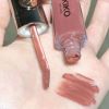 KIKO Make up Lip Oil Lip Glaze Non-Fading Lipsticks Makeup Gloss Milk Tea Mirror Transparent Lip Color Double Headed Lip Gloss - 128