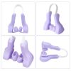 Magic Nose Shaper Clip Nose Lifting Shaper Shaping Bridge Nose Straightener Silicone Nose Slimmer No Painful Hurt Beauty Tools - Purple - 1 Pcs