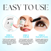 Heated Eyelash Curler Rechargeable Electric Eyelash Curler - White