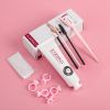 Lashes Eyebrow Tint Kit Professional Fast Perming Dye Brow Mascara Tattoo Cream Waterproof Long Lasting 60 to 90 Days - Black