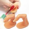 Hand Practice Nail Finger, Fake Art Model Manicure Practice Training Nail Care Kit For Women - No Nails