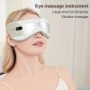 JY001 Eye Massage Instrument; Hot Compress Massage To Relieve Eye Fatigue; Dry Eyes; High Pain; Hot Compress Eye Mask - Pink