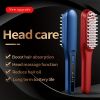 Rechargeable Portable Massage Comb for Hair Loss Prevention and Strengthened Absorption - SZ-801 Red