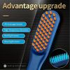 Rechargeable Portable Massage Comb for Hair Loss Prevention and Strengthened Absorption - SZ-801 Red