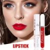 18 Color Optional Matte Velvet Lipstick Vivid Colour Non-Stick Cup Long Lasting Lip Glosses for Women Girl SK88 - 18 - China