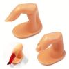 Hand Practice Nail Finger, Fake Art Model Manicure Practice Training Nail Care Kit For Women - No Nails