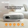 NICARE Eye Massager With Heat; Rechargeable Eye Heat Massager For Relax Eye Strain Dark Circles Eye Bags Dry Eyes Improve Sleep - Aldult