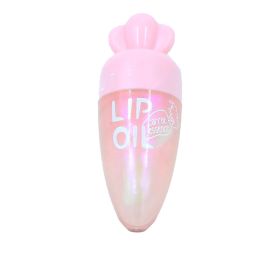 Radish Type Vegetable Lip Oil For Moisturizing (Color: Pink)