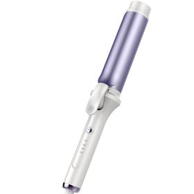 Fully Automatic Curling Stick Has 40mm Large Waves And Lasts For A Long Time (Option: White Purple-US)