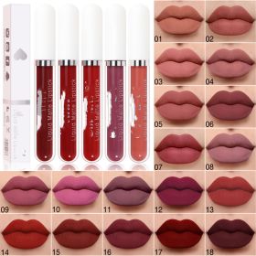 CmaaDu18 Color Matte Longlasting Lip Gloss (Option: Style1)