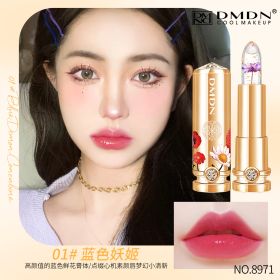 Crystal Petal Gold Foil Temperature Change Lipstick (Option: 1 Blue Enchantress)