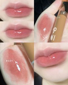 Aqua Mirror Glass Lip Glaze Lipstick (Option: C01)