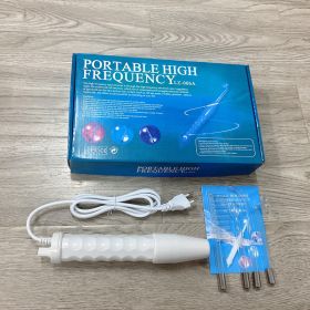 High Frequency Physical Therapy Ozone Acne-removing Electrotherapy Instrument (Option: White Set-EU)