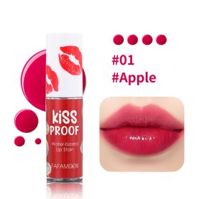 Lipstick Does Not Fade Dyed Moisturizing, Matte (Option: 01 APPLE APPLE)